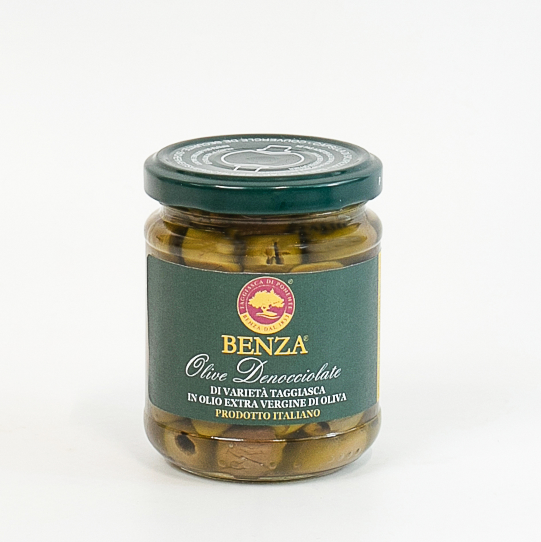 BENZA – Pitted olives of taggiasca variety in extra virgin olive oil - Image 3