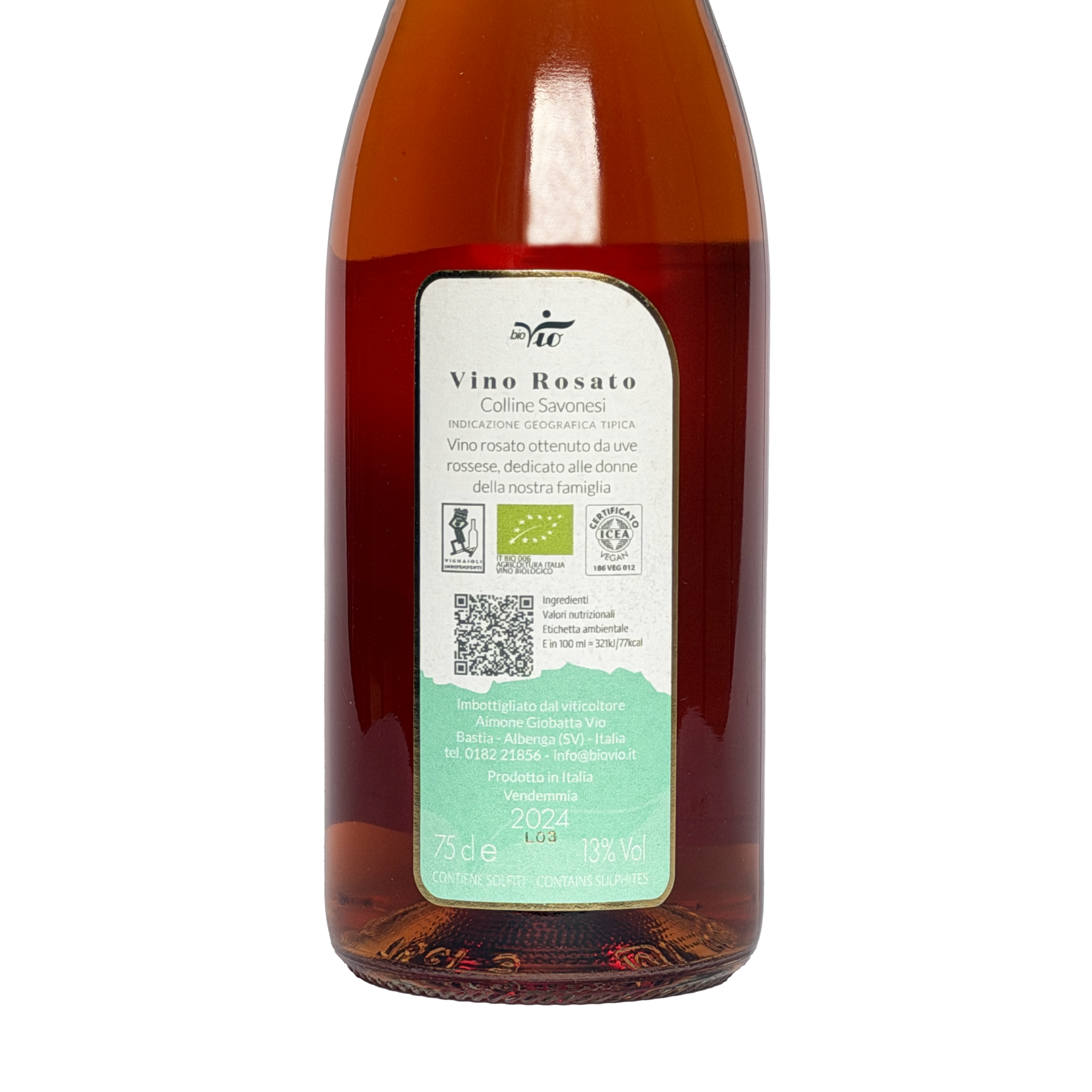 BIO VIO – Rosé Colline Savonesi 4C - immagine 2