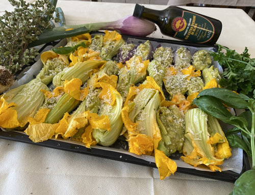Fiori di zucchine ripieni: la ricetta della famiglia Benza