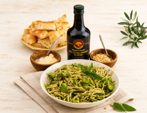 Trofie al pesto e zucchine trombette: la ricetta della famiglia Benza